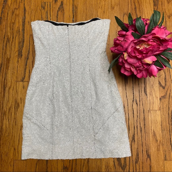 Peter Soronen White Hot Sequin Mini Dress 💕💕 - Picture 7 of 9